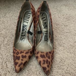Sam & Libby Cheetah Heels